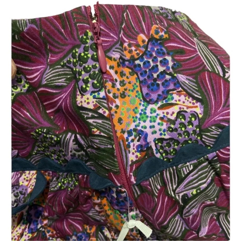 Kika Vargas Multicolor Floral Midi Skirt - Picture 5 of 10
